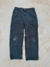 Load image into Gallery viewer, 34| Black Double Knee Carhartt Pants
