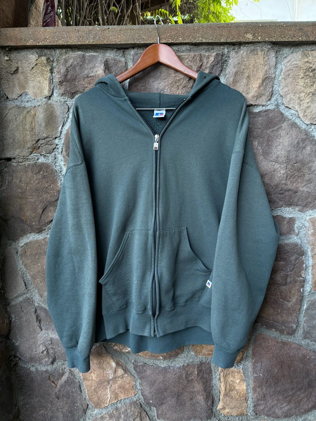 L| Green Russell Zip up