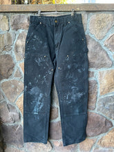 Load image into Gallery viewer, 31| Black Double Knee Carhartt Pants
