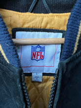 Load image into Gallery viewer, L| 90’s San Diego Chargers Suede Leather Jacket
