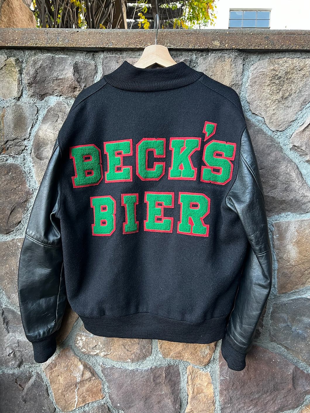 44| 80’s Beer pub Varsity Jacket