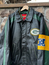 Load image into Gallery viewer, M| Green Bay Packers Leather Jacket
