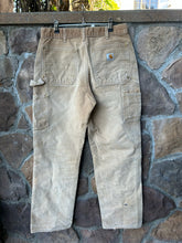 Load image into Gallery viewer, 32| Tan Carhartt Double Knee Pants
