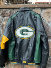 Load image into Gallery viewer, M| Green Bay Packers Leather Jacket
