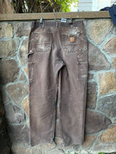 Load image into Gallery viewer, 33| Brown Carhartt Double Knee Jeans
