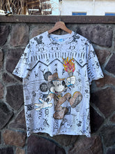 Load image into Gallery viewer, L| Mickey Mouse AOP tee
