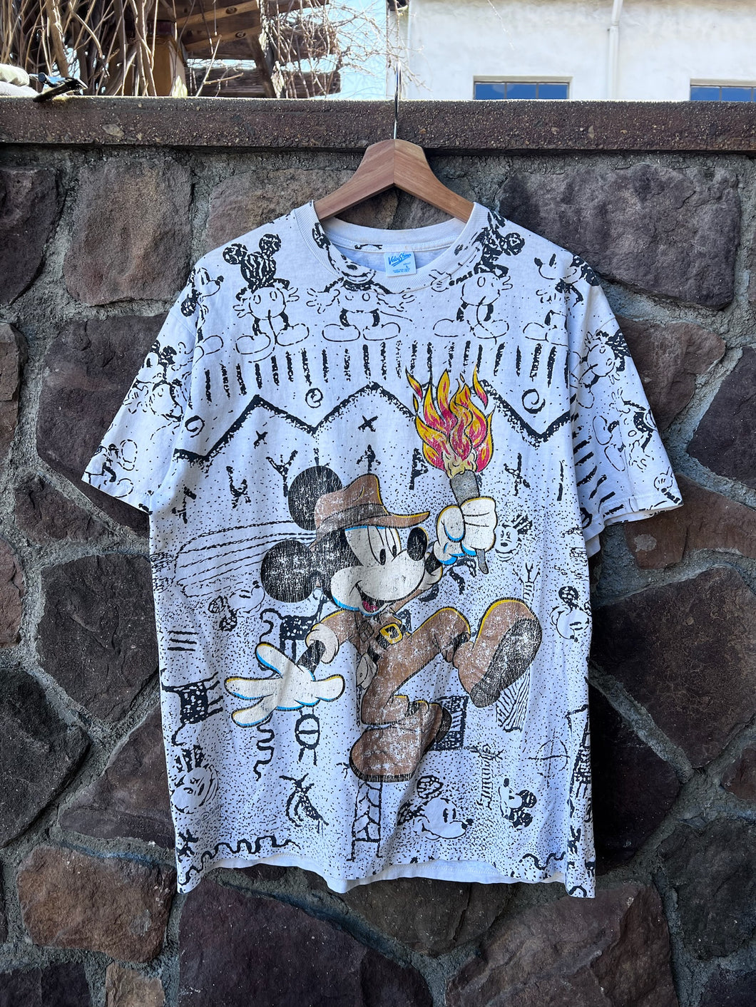 L| Mickey Mouse AOP tee