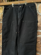 Load image into Gallery viewer, 42| Black Carhartt Double Knees
