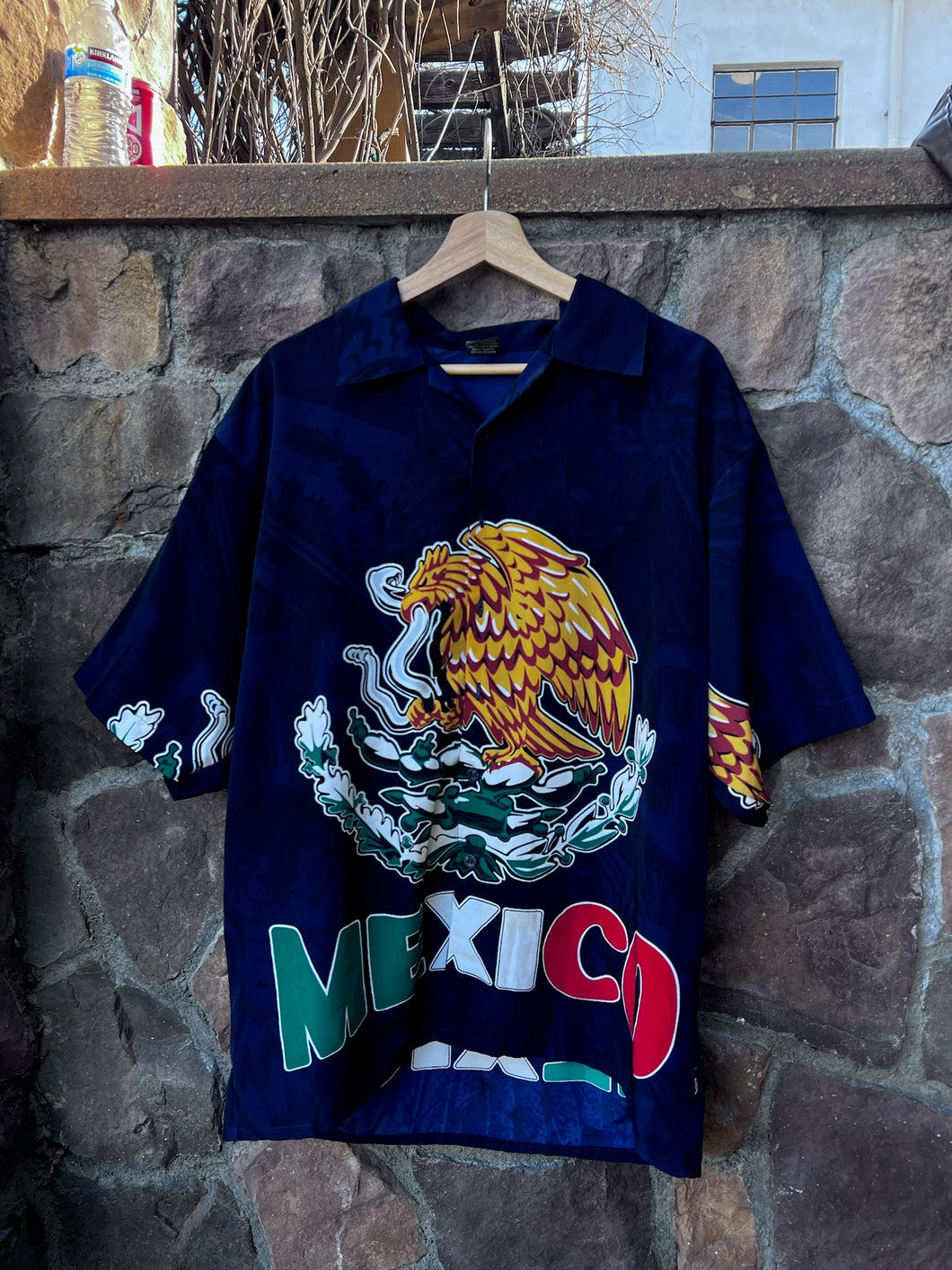 L|Mexico Button Up