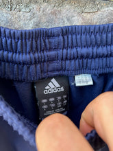 Load image into Gallery viewer, L| Blue Addidas Track Pants
