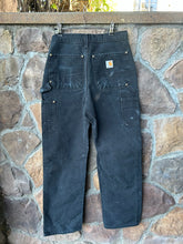 Load image into Gallery viewer, 31| Black Double Knee Carhartt Pants
