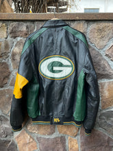 Load image into Gallery viewer, M| Green Bay Packers Leather Jacket
